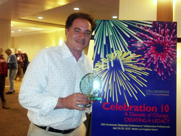 Family law attorney Kevin Chroman of Family Divorce Solutions of San Fernando Valley is the 2015 Eureka Award Winner.