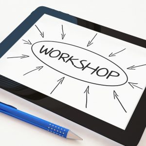 workshop on tablet